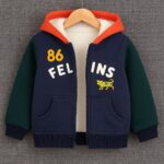 Veste Sweat Garçon Chaude à Capuche – Du Pareil…Au Même - Image 2