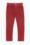 Pantalon garçon chino rouge – Style élégant et confortable