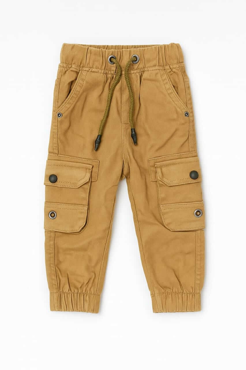 IMG-20250823-WA0056 Pantalon cargo garçon multicolore – 5 coloris - Image 1