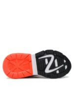 Baskets garçon Kappa à scratch – Blanc, gris et orange - Image 7