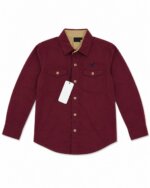 Chemise garçon manches longues – du 2 au 12 ans