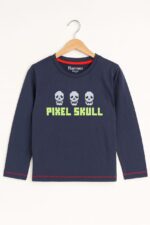 T-shirt garçon manches longues 1-16 ans – Disponible en 5 couleurs - Image 3