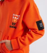 Sweat à capuche enfant orange Mooks - Image 4