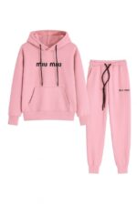 Survêtement fille Miu Miu à capuche – du 6 au 14 ans - Image 3