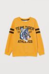 Sweatshirt garçon Team Tiger Athletics – 2 couleurs disponibles