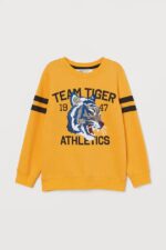 Sweatshirt garçon Team Tiger Athletics – 2 couleurs disponibles