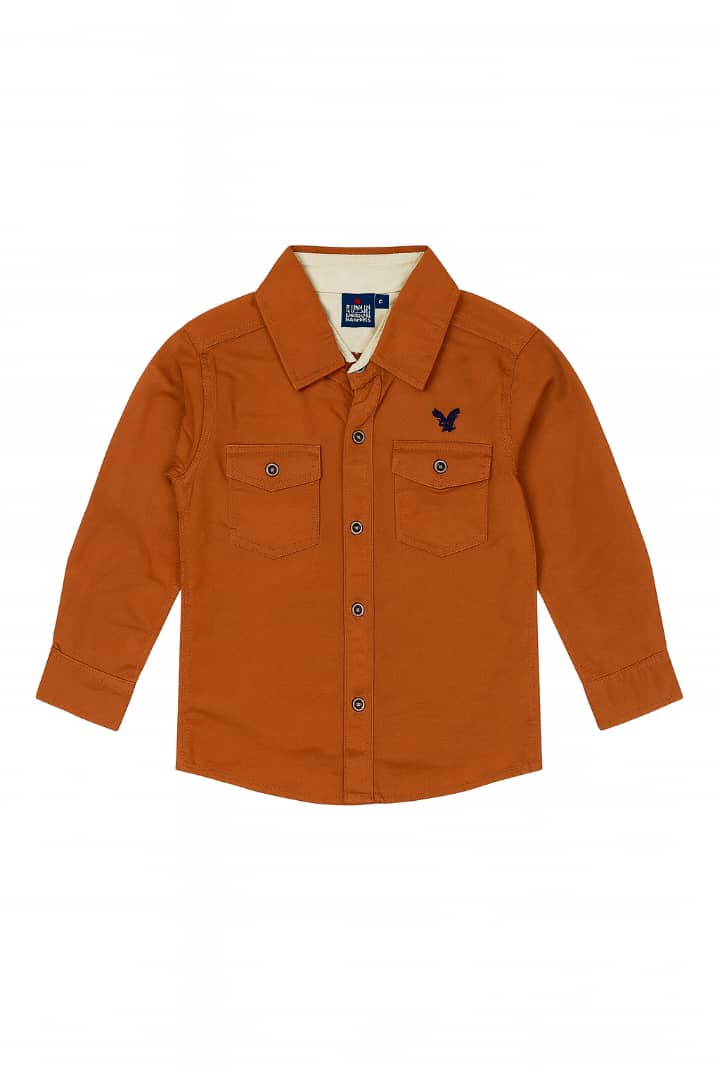 IMG-20250914-WA0016 Chemise garçon manches longues – 3 couleurs, du 2 au 12 ans - Image 1