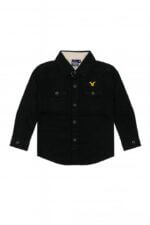 Chemise garçon manches longues – 3 couleurs, du 2 au 12 ans - Image 2