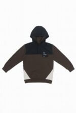 Sweat à capuche garçon multicolore – Style urbain confortable - Image 4