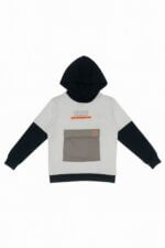 Sweat à capuche garçon multicolore – Style urbain confortable - Image 3