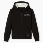 Sweat à capuche mixte chaud – Enfant 8 à 14 ans