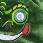 Plaid à Capuche Enfant Animal LED – Licorne Rose / Dinosaure Vert - Image 8