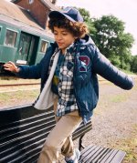 Veste garçon TAPE À L’ŒIL hiver – Patch varsity P