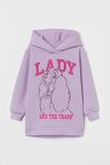 Sweat fille H&M violet – Lady and the Tramp
