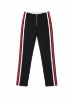 Legging / Tregging Fille Style Sportswear à Bandes Latérales & Zip Frontal - Image 2