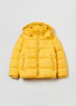 Doudoune garçon jaune OVS avec capuche – 3 à 9 ans