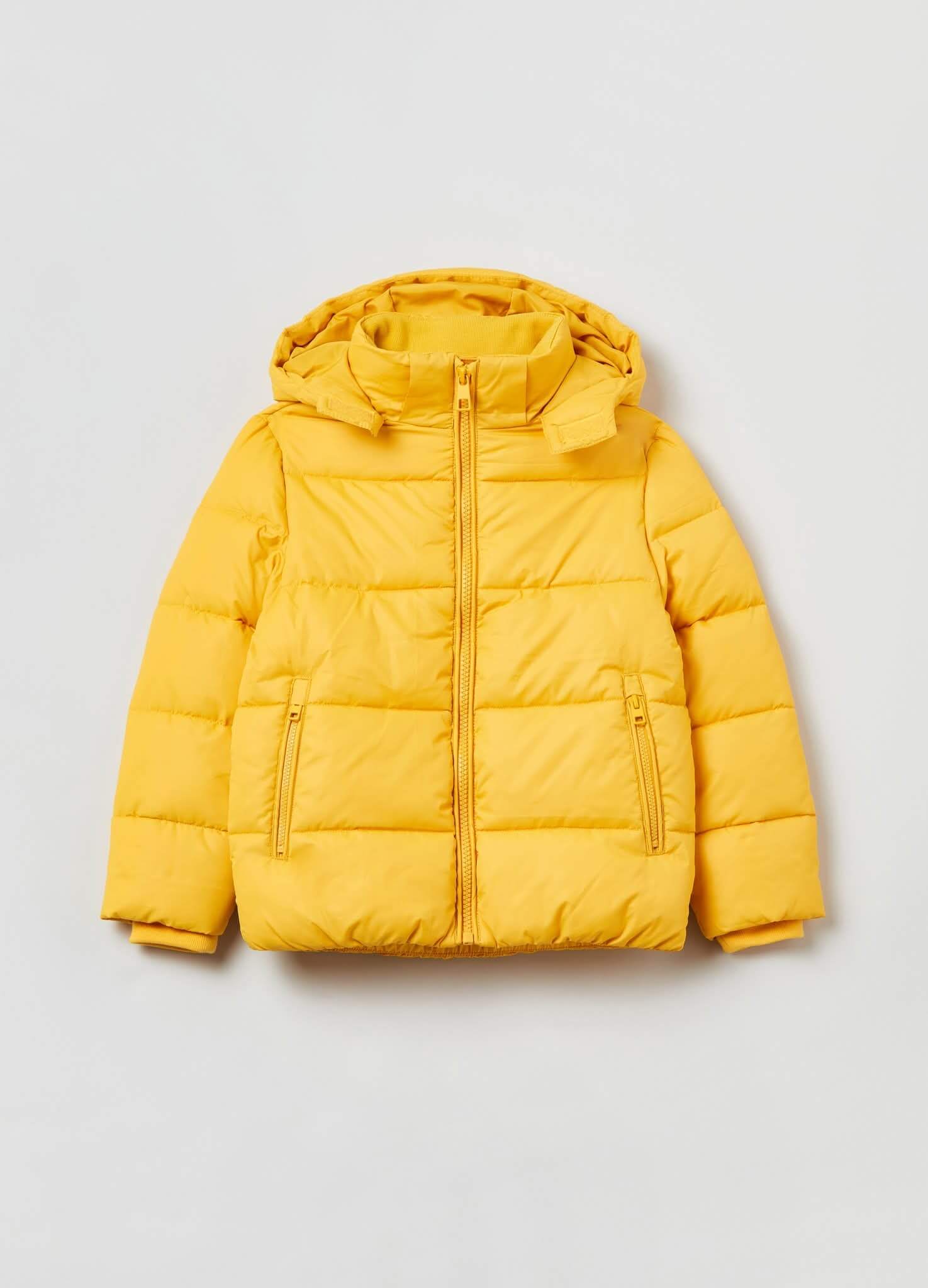 IMG-20251114-WA0031 Doudoune garçon jaune OVS avec capuche – 3 à 9 ans - Image 1