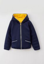 Veste garçon double face – 3 à 14 ans – Bleu/Jaune & Vert/Argent - Image 6