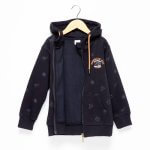 Sweat garçon sport à capuche – fermeture zip et motifs - Image 2