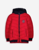 Veste garçon hiver – Disponible en bleu et rouge