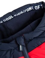 Veste garçon hiver – Disponible en bleu et rouge - Image 4