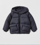 Doudoune bébé fille Zara avec capuche – 9 mois à 3 ans