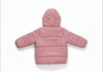 Veste d’hiver bébé fille Grain de Blé – Rose & Bleu Marine – 6 mois à 3 ans - Image 5