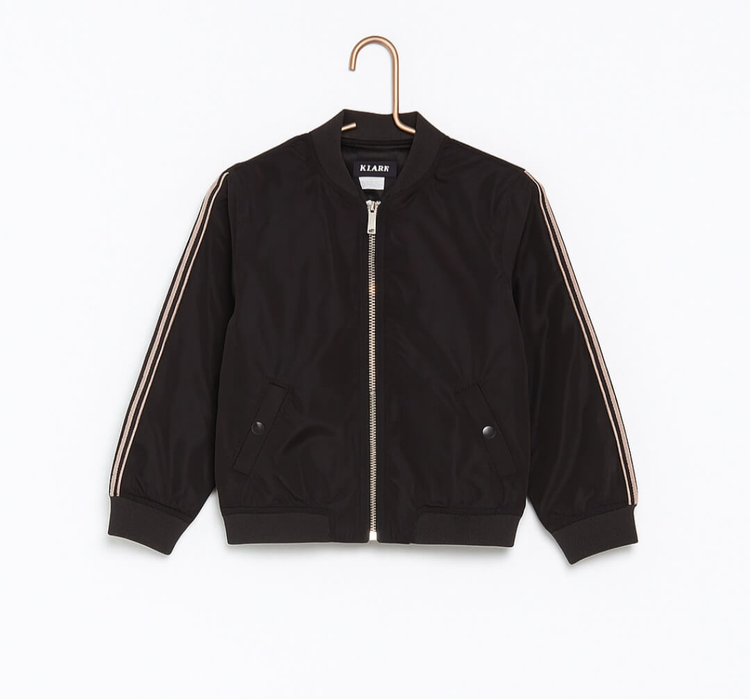 Screenshot_20251109_145228_ChatGPT Veste bomber fille Kiabi – Noir – 3 à 12 ans - Image 1