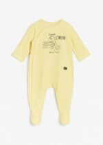 Grenouillère bébé mixte en coton doux – 0 à 1 mois - Image 3