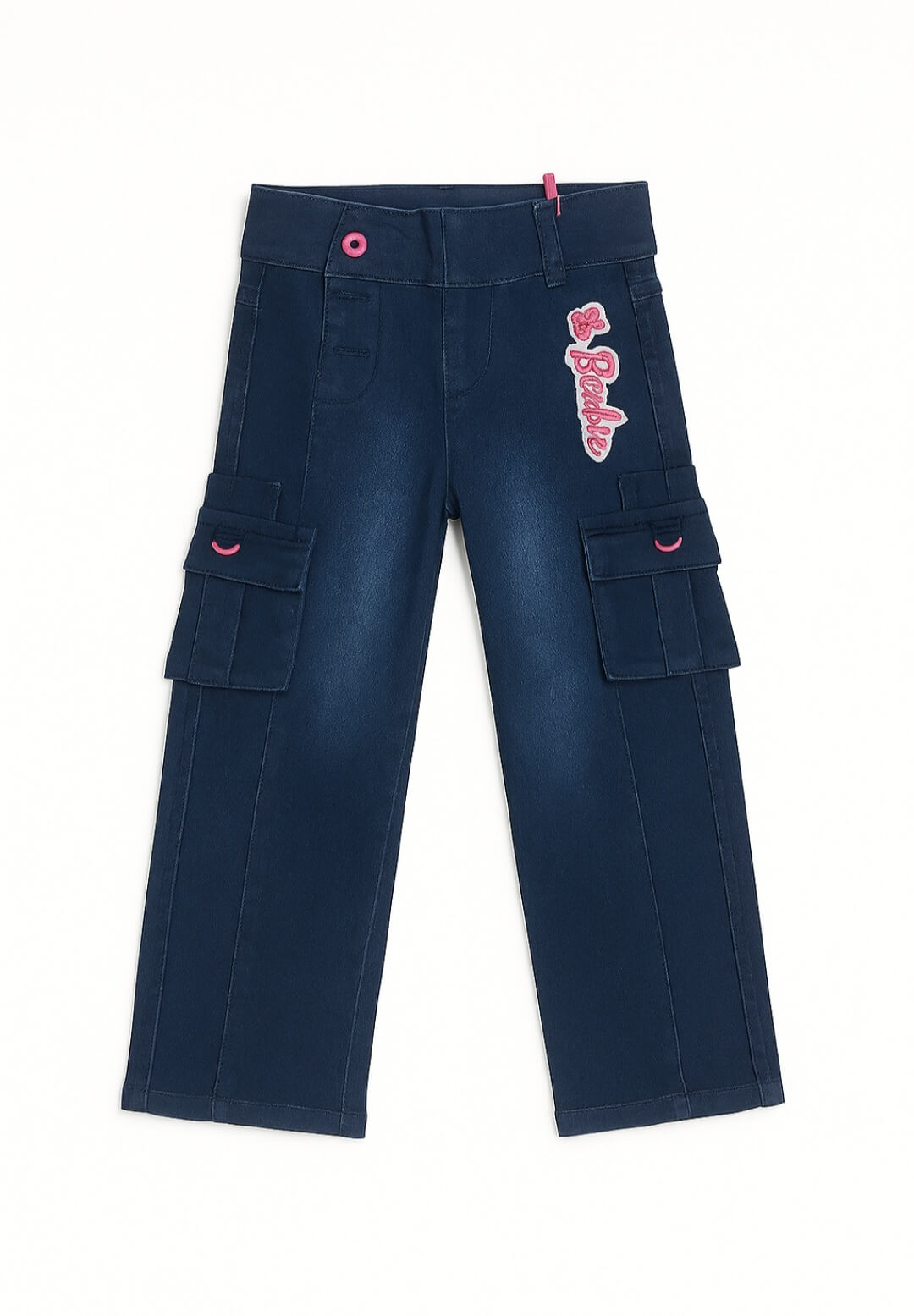 Screenshot_20251112_145025_ChatGPT Pantalon cargo fille Barbie – Bleu foncé – 4 à 14 ans - Image 1