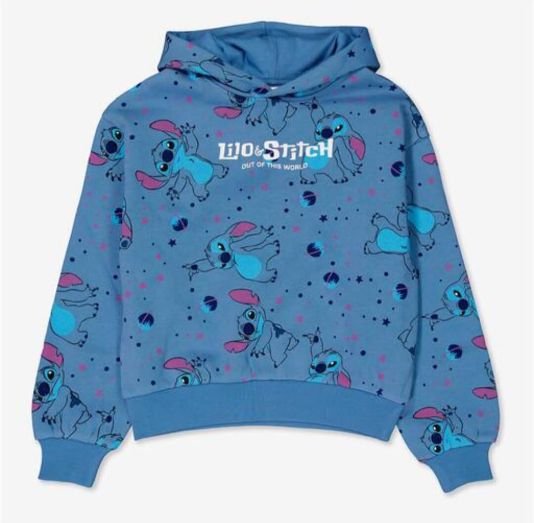 Screenshot_20251118_133616_Gallery Sweat à capuche fille Lilo & Stitch bleu imprimé – Confort & style - Image 1