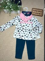 Ensemble bébé fille Reebok imprimé léopard – 12 à 24 mois - Image 2