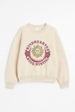 Sweat imprimé fille – 3 couleurs - Image 2