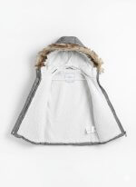 Gilet sans manches doublé fourrure pour fille - Image 2