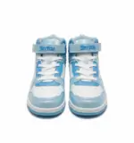 Baskets montantes fille Stitch bleu clair pailleté - Image 2