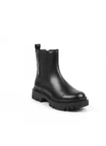 Bottines Chelsea noires pour fille à semelle épaisse - Image 2