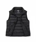 Gilet matelassé garçon noir sans manches (7 à 14 ans) - Image 2