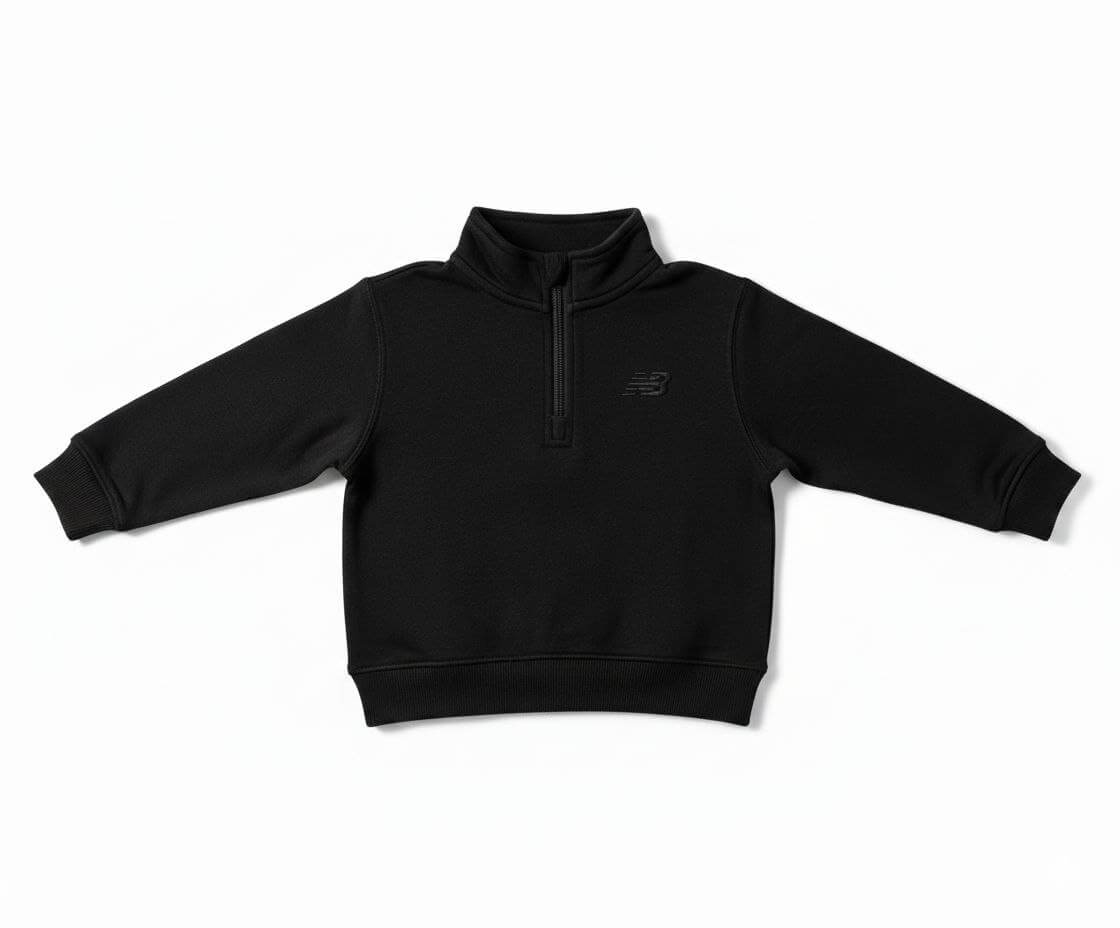 photo_2025-12-01_23-23-38 Sweat zippé New Balance pour garçons – Gris / Noir - Image 1