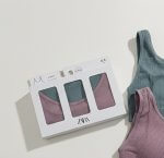 Pack 2 brassières fille Zara – vert & brun - Image 3