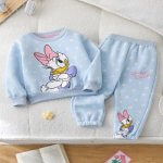 Ensemble fille Daisy Duck bleu – 2 pièces