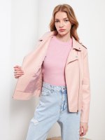 Veste femme en simili cuir – 3 couleurs - Image 12