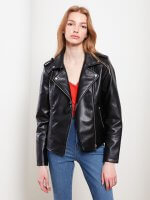 Veste femme en simili cuir – 3 couleurs - Image 5