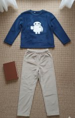 Pyjama femme doux – motif cartoon - Image 2