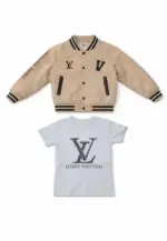 Pack garçon veste varsity + t-shirt imprimé (6–14 ans) - Image 6