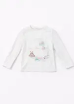 Ensemble fille 3 pièces élégante – T-shirt, veste et jupe en tulle (1–8 ans) - Image 9