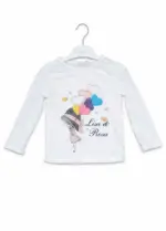 Ensemble fille 3 pièces élégante – T-shirt, veste et jupe en tulle (1–8 ans) - Image 11