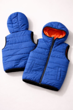 Doudoune sans manches garçon à capuche - Image 4