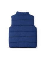 Gilet matelassé garçon sans manches – Bleu marine - Image 2