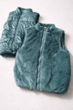 Gilet réversible fille effet peluche – Mayoral - Image 2