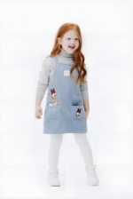 Robe salopette bébé fille Daisy Duck – Bleu clair - Image 2